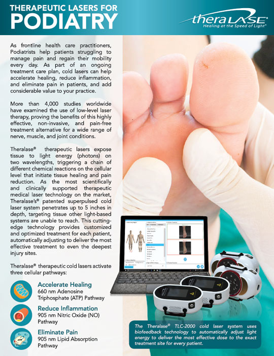 therapeutic lasers for podiatry